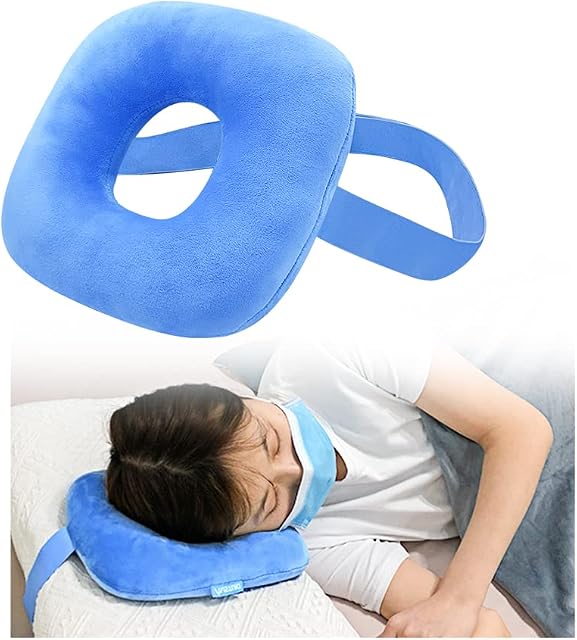 NEPPT Ear Piercing Pillow for Side Sleepers with Hole CNH Donut Protector Pillow Ear Pressure Sores Pain Aches Relief Medical Ear Guard Care Pillow Cushion