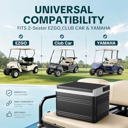 8L Golf Cart Ice Chest with Bracket