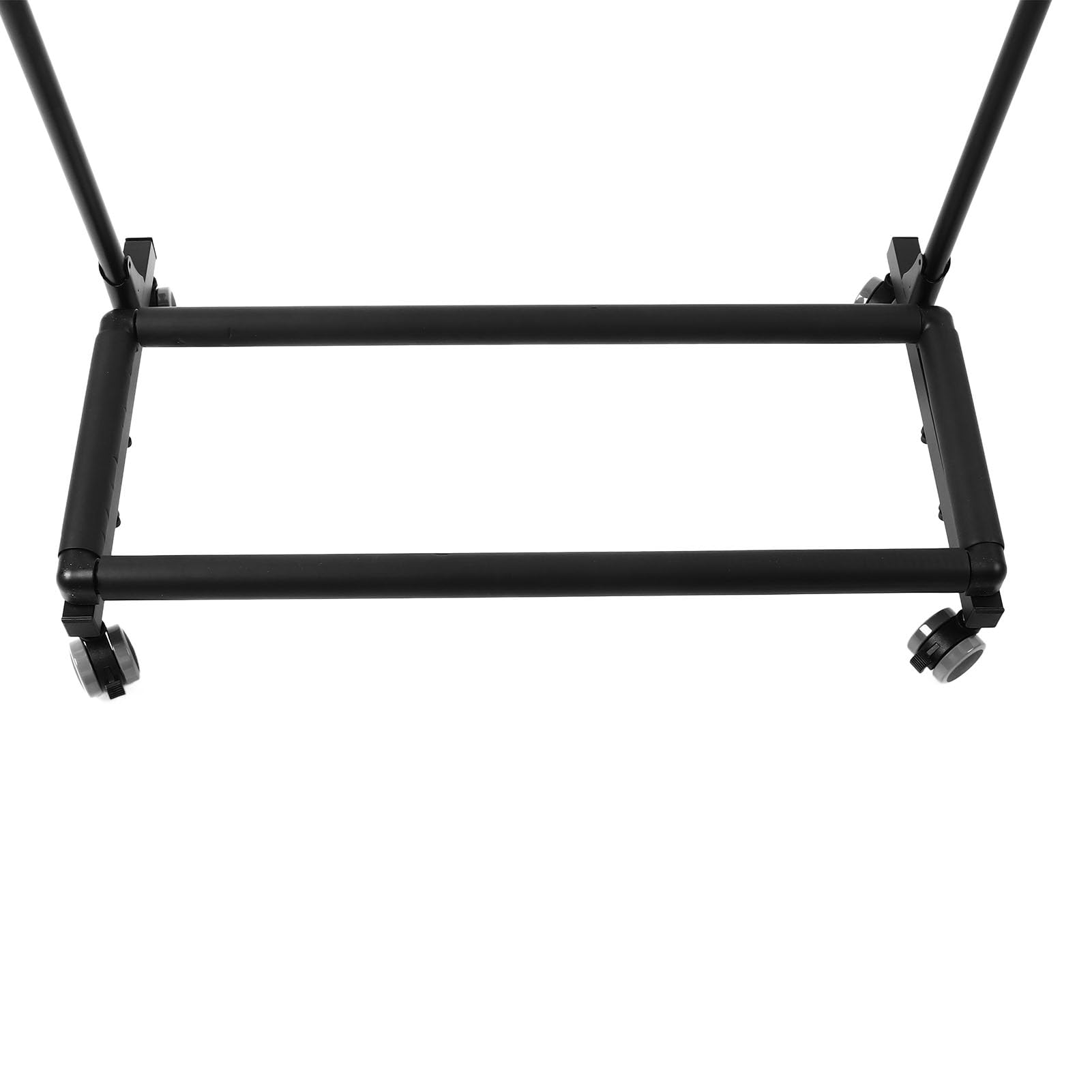 Supporto Multi-Chitarra, Metallo Ed EVA, Stabile, Ampia Applicazione, Salvaspazio, Mobile, Supporto Multifunzionale per Chitarra con Ruote per la Scuola (Metallo+EVA 2)