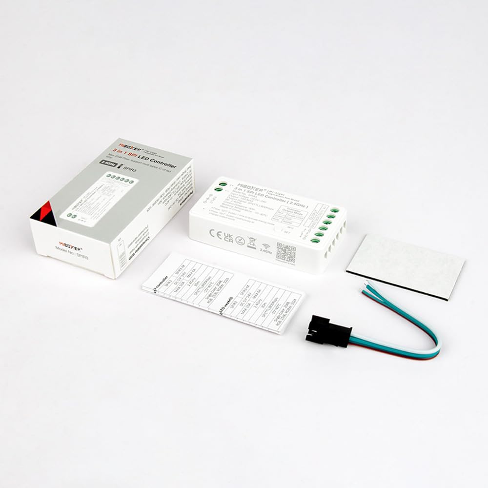 LGIDTECH LED SPIR3 Pixel Contrôleur,Compatible avec WS2811 WS2812 etc.