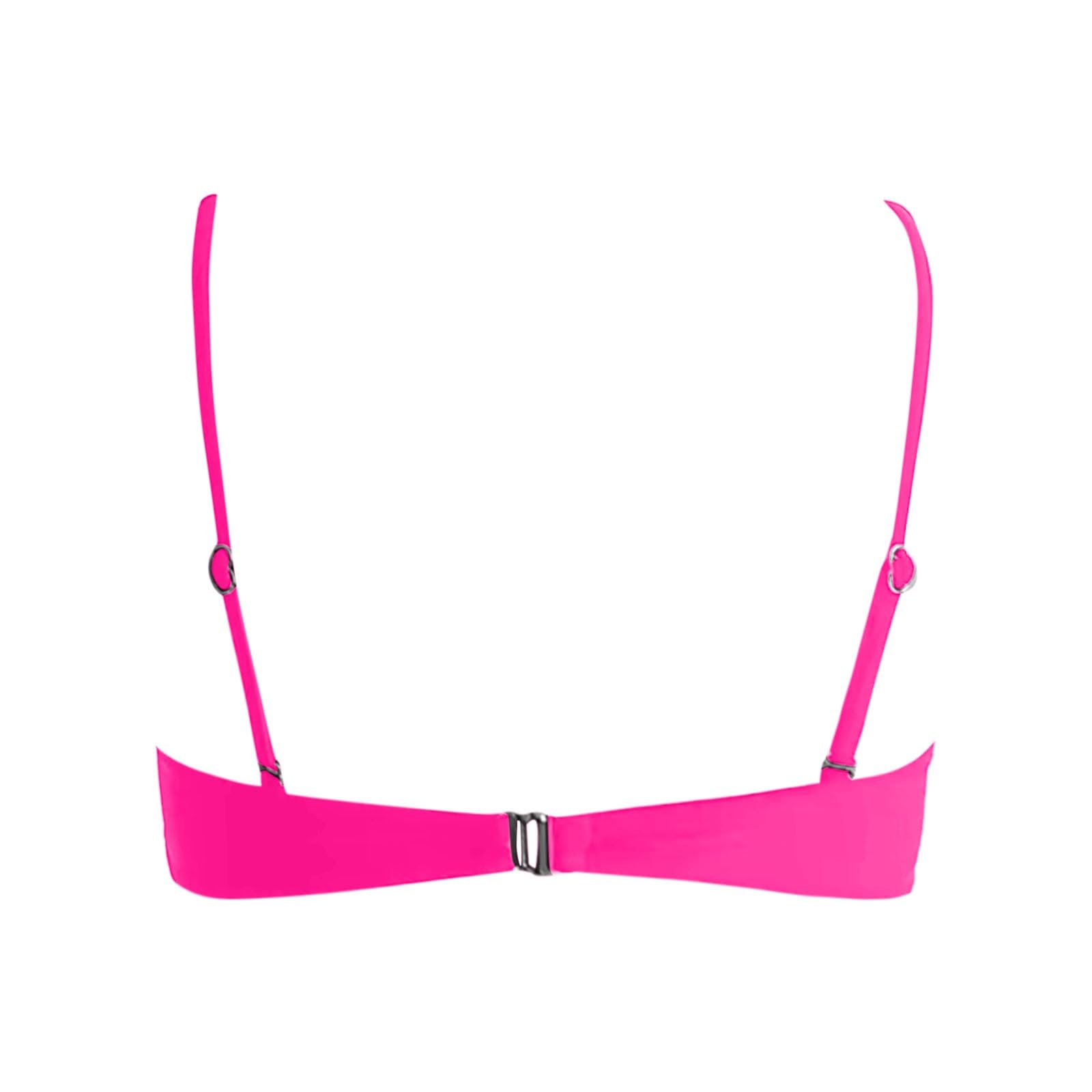 Genérico Bikinis Mujer, Top De Bikini Bandeau para Mujer Top De Traje De BañO Sin Tirantes Top De Traje De BañO con Tirantes