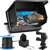 Fish Finder,Underwater Fishing Camera Equipped with Infrared Night Vision Function, IP67 Waterproof, and ice Fishing Camera a Portable Fish Finder, in Rivers, Lakes, Kayaks and Boats (30)