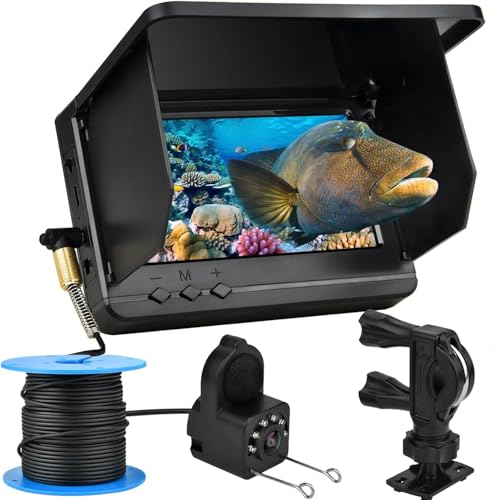 Fish Finder,Underwater Fishing Camera Equipped with Infrared Night Vision Function, IP67 Waterproof,...