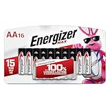 Energizer AA Batteries (16 Count), Double A Max Alkaline Battery