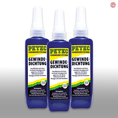 Petec 97215 étanchéité raccord bouteille 100g résout les fuites