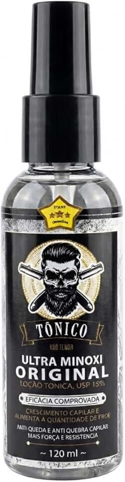 Spray Tônico Ultra Crescimento Cabelo Barba Sobrancelha 120ml