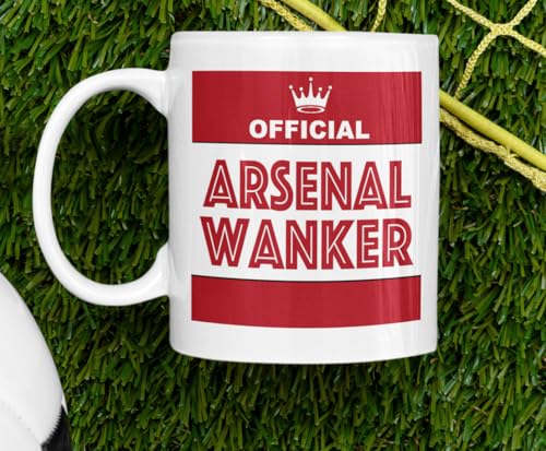 Bagamug Football Rival Mug – Arsenal Banter Gift – Funny Office Mug Ceramic Coffee Cup Premier League Gooners Secret Santa Birthday Dad Boss Uncle Cheeky Novelty Cup for Him or Her - Image 4