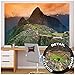 Produktbild Great Art Fototapete  Landschaft Südamerika Peru  Wandbild XXL Berge Dekoration Machu Picchu Inka Stadt Ruine Panorama Bild Wallpaper Foto-Tapete Wandtapete Poster Wanddeko (210 x 140 cm)