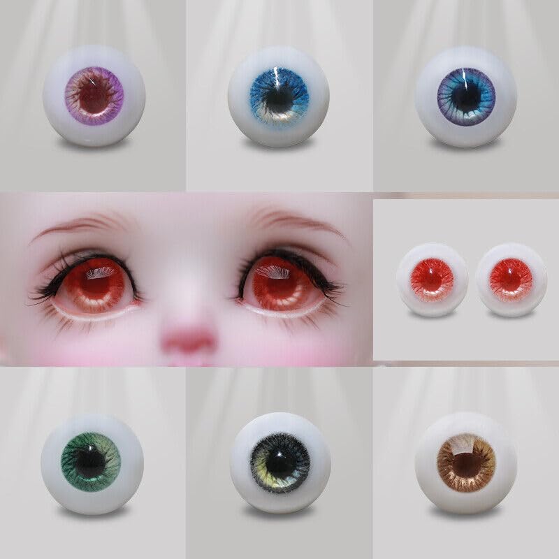 Amazon | Meeler 工芸品 DIYおもちゃ ドール 人形 アイ 眼球 目 目 