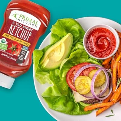 PRIMAL KITCHEN Organic Tad Sweet Ketchup, 18.5 OZ