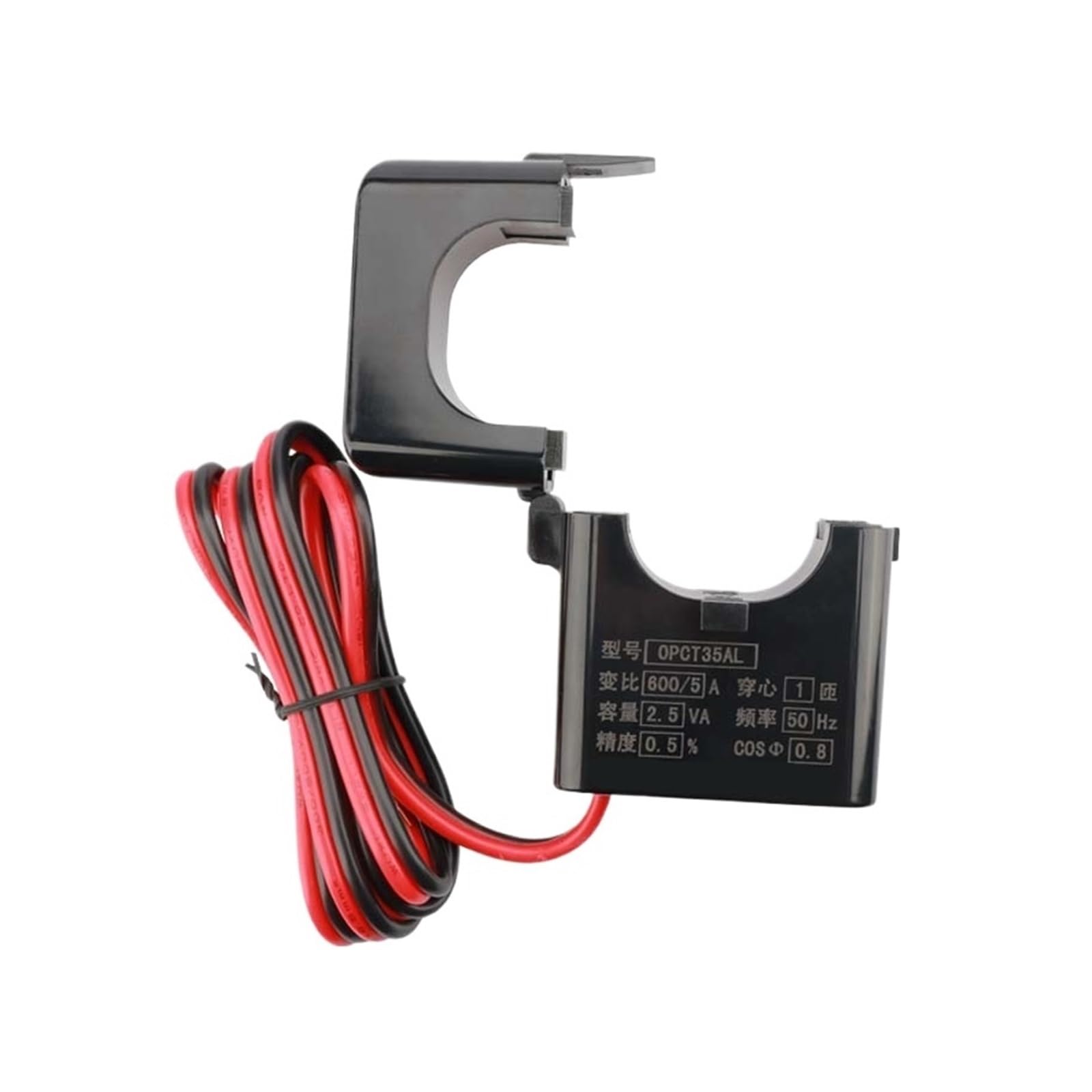 CLEUFWKO Split Core Current Transformer 5A 100/5a 200/5 300/5 400/5 500/5 600/5(400A 5A)