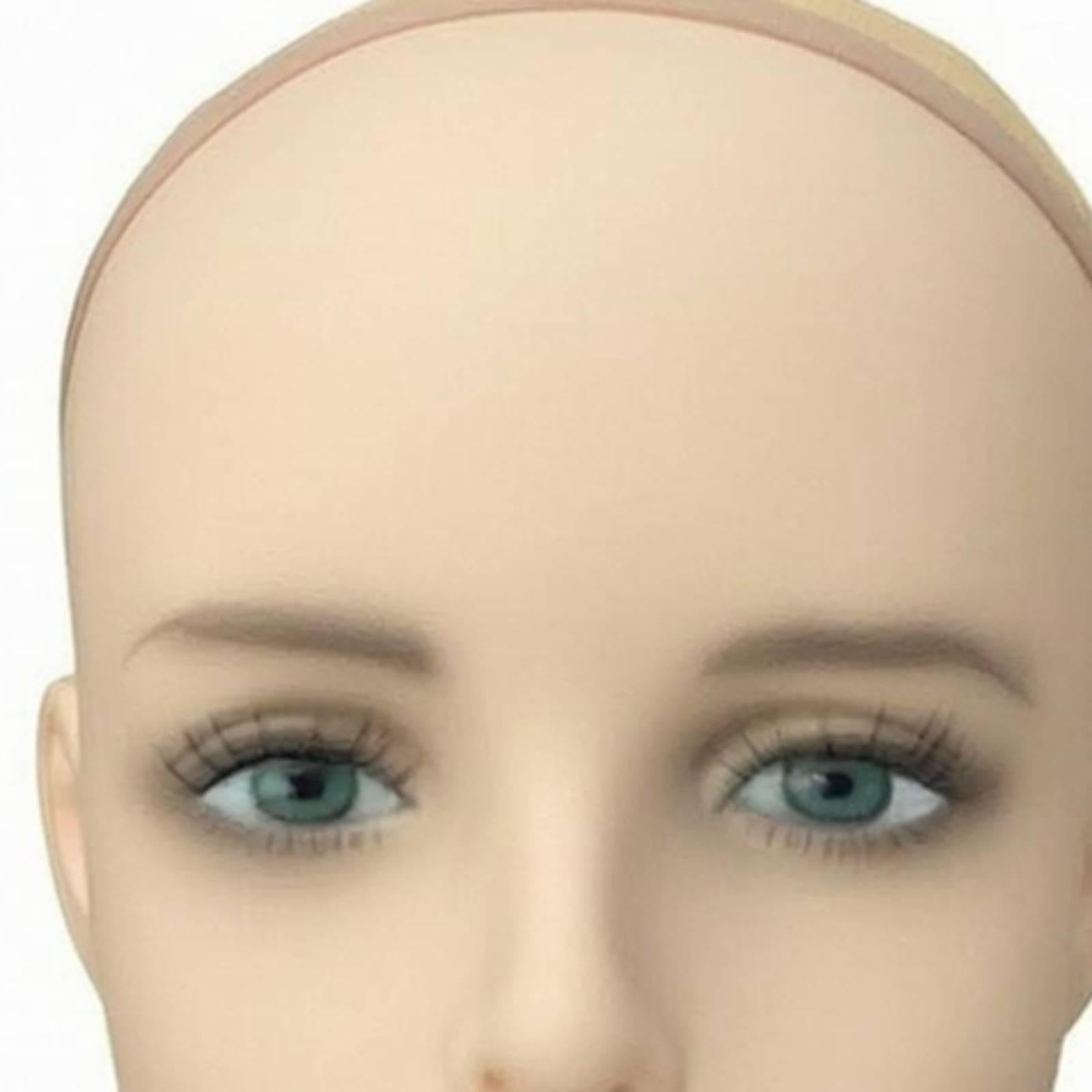 Testa di Manichino Femminile Professionale, Versatile E Realistica con