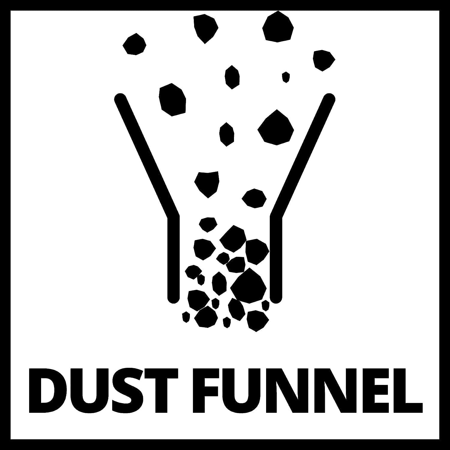 Ikona lijevka za prašinu