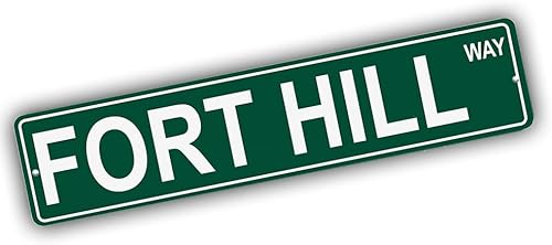 Vista 532 de Ohio Mountains Pick Your Mountain Compatible/repuesto para Ballards Hill United States Mountain Aluminio Metal Tin Street Sign Style decoración