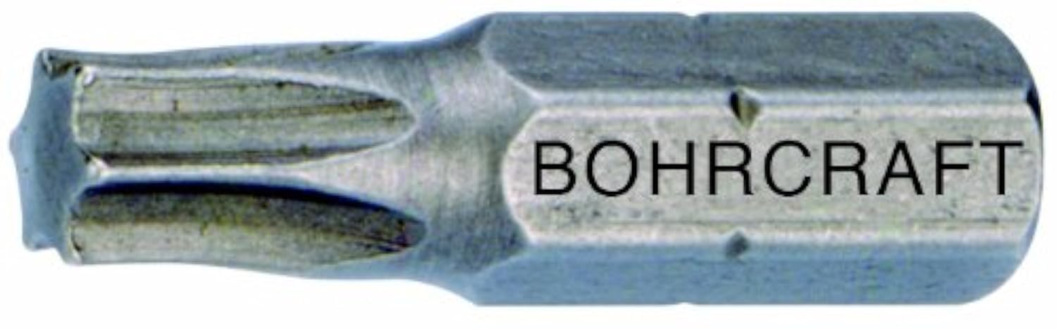 Embout pour vis Torx TX 55 visseuse 1/4 perçage Craft 50 mm 61401505550