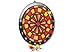 Produktbild New Sports Dartboard ''Safety'' inklusive 6 Pfeilen
