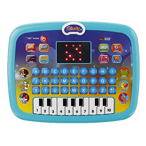 Image of Braintastic Kids Learning Laptop Toy with LED Screen & Music | Educational Computer Piano Tablet for Toddlers | Fun Activity & Learning Toy for Boys & Girls (Computer Laptop with Piano)