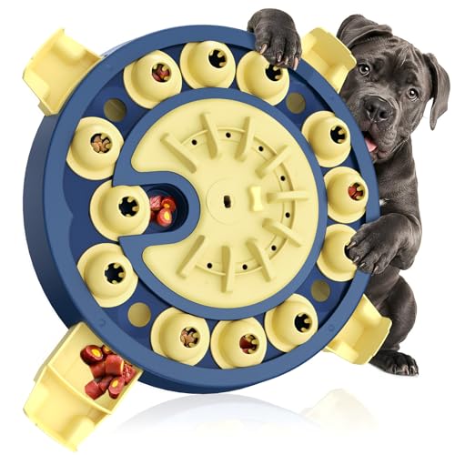 KADTC Large 3 Levels, Dog Puzzle Toy, Mental Stimulation for Smart Dogs