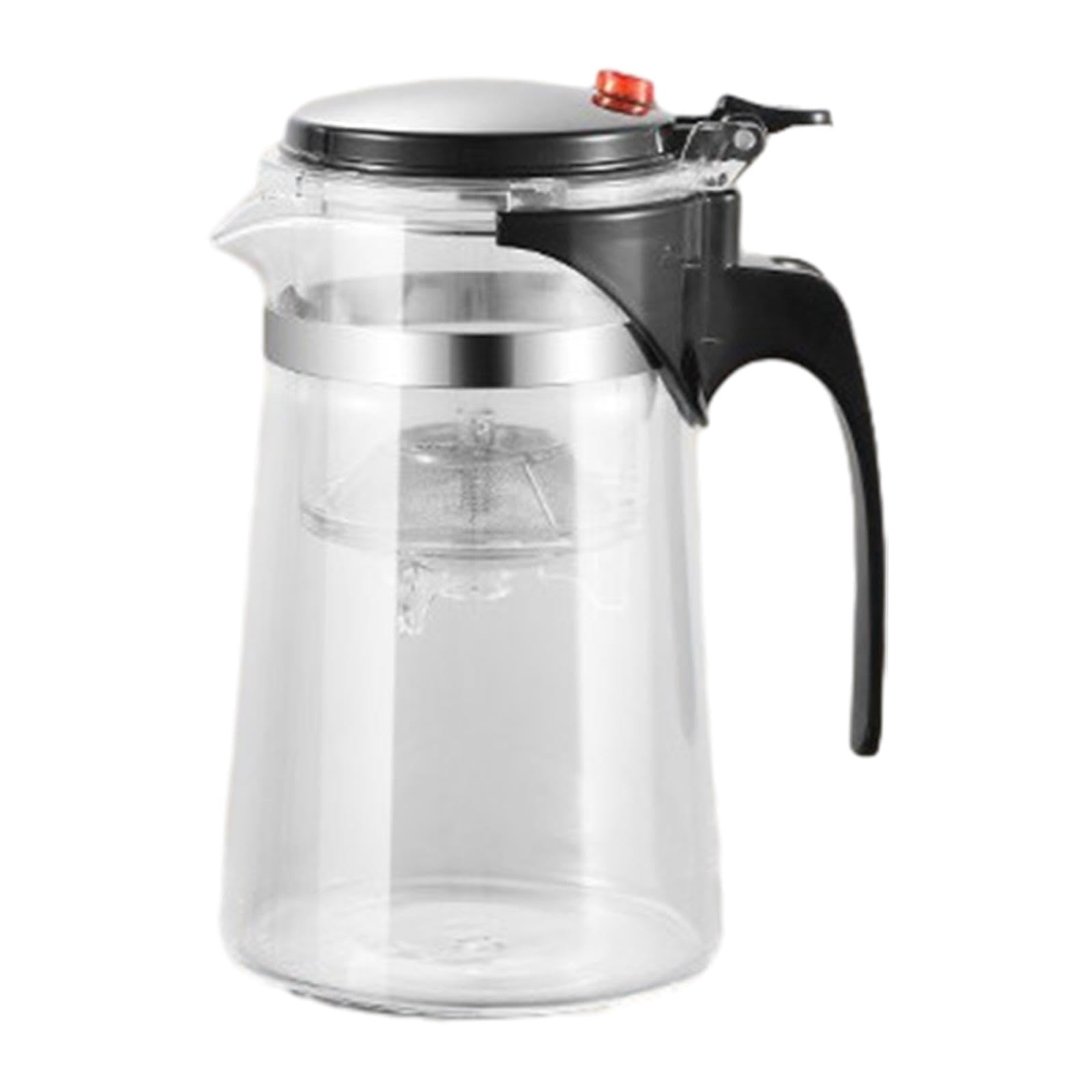 Tetera de Vidrio con colador de té, Tetera, Taza de té para té de, Cocina, 900ML