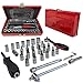 WEDO 33 pcs 1/4â€ Dr. Socket Wrench Set, Professional CRV SAE & Metric Sockets + Bits, Quick-Release Ratchet, Universal Joint, Extension Bars, Premium Carry Tool Case Included