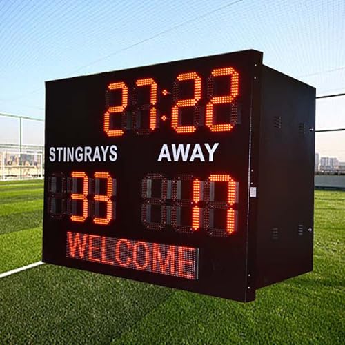Marcador LED electrónico de fútbol 12in digital miniatura 1