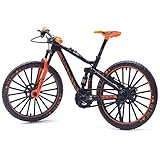 🎈[Spielzeugfahrrad] --- Der Raddurchmesser des Finger Fahrrad Modell beträgt 6,5 cm, die Größe beträgt etwa 17,5 x 10 cm (Länge x Höhe), Fahrrad Modell was die Intimität zwischen Eltern und Kindern beim Spielen verbessern kann.