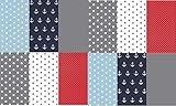 ✔️ Öko-TEX 100 ZERTIFIZIERT: Unsere Patchworkstoffe sind geprüft, zertifiziert und somit auf Schadstoffe geprüft. Daher sind sie als Baby-, Kinder- und Dekostoff optimal geeignet.