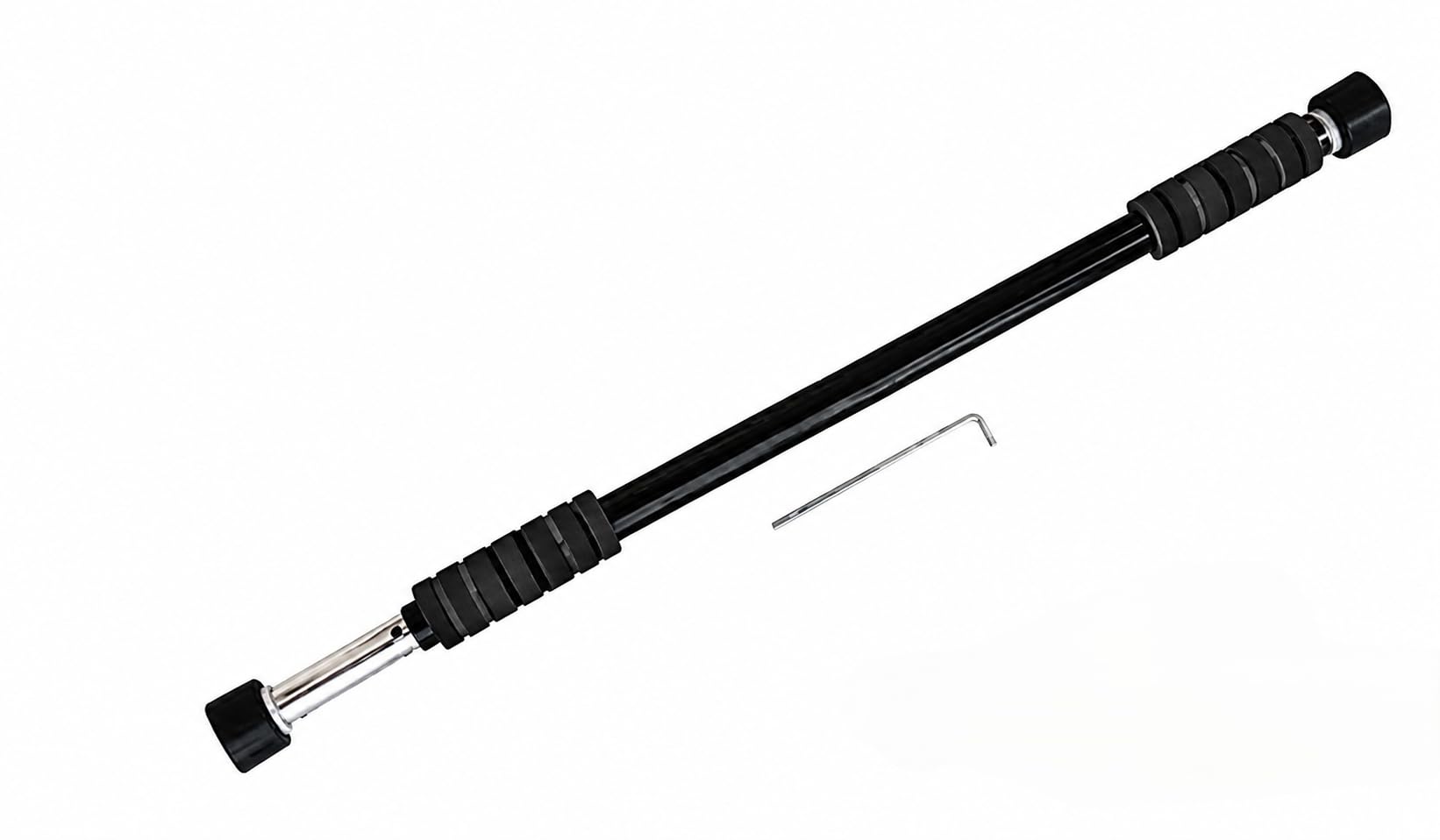 Adjustable Exercise Bar for Door Frame, Steel Workout Bar with Comfort Foam Grip, Indoor Training Accessory for Pull Up, Hanging and Bodyweight Fitness Routines-image-25
