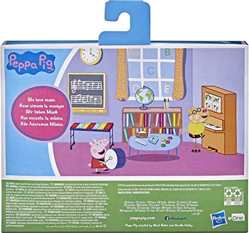 Hasbro Peppa Pig Peppa's Adventures Peppa's Making Music Fun Preschool Toy, With 2 Figures And 3 Accessories, Ages 3 And Up #TOP3