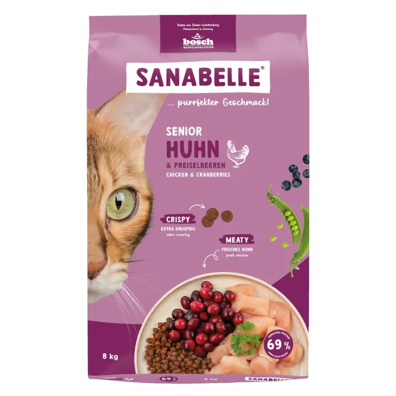 Sanabelle Senior Katzenfutter, 1er Pack (1 x 10 kg)