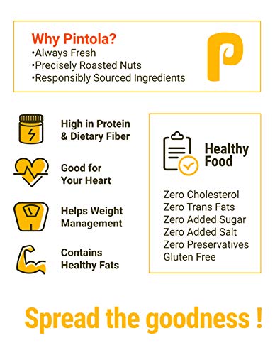 Image of Pintola All Natural Peanut Butter (Crunchy) (1 kg) (Unsweetened, Non-GMO, Gluten Free, Vegan) + Pintola All Natural Honey Peanut Butter (Creamy) (1kg)