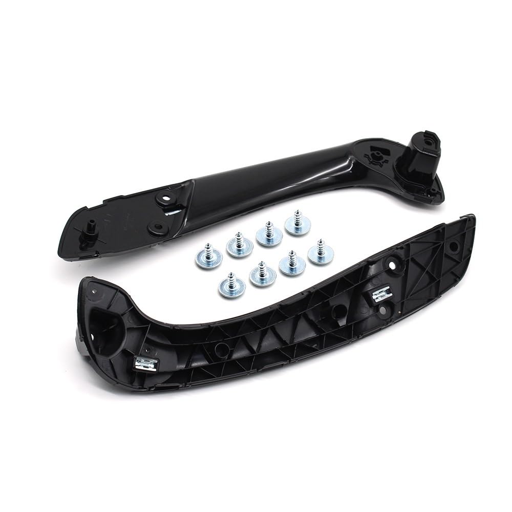 BQWYEDPL Inner Door Handle with Cover Fit for Renault Megane 3 III Fluence 2008-2016 809600015R 197012651. Car Door Latch Handle(Inner-Pianoblack 2)