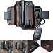 Produktbild LCPK Leder Gürtelschlaufe Taille Multitool Hülle, Edc Beutel Leder Multitool Scheide für Gürtel und Taschenlampe Outdoor-Werkzeuge (Braun)