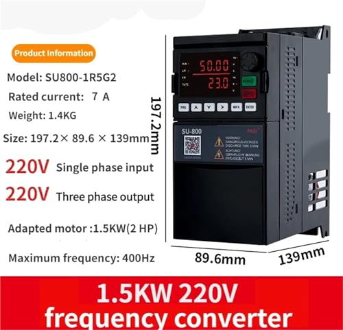 Convertisseur de fréquence variable SU8/900 avec contrôle de couple - 2