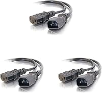 Vista 38 de C2G 29917 - Cable de extensión universal de 4 pies para TV, computadora, monitor, electrodomésticos y más (29917)