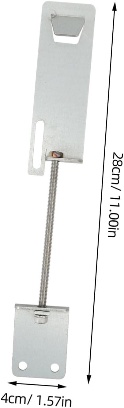 Adjustable Range Hood Bracket Sturdy Alloy Side Mounting Plate for Range Hood Installation Practical Design for Secure Fixing Your Kitchen