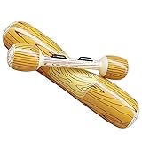 Patrón delicado: el juguete flotante de la piscina está impreso con un patrón de madera delicado, que es interesante y hermoso.