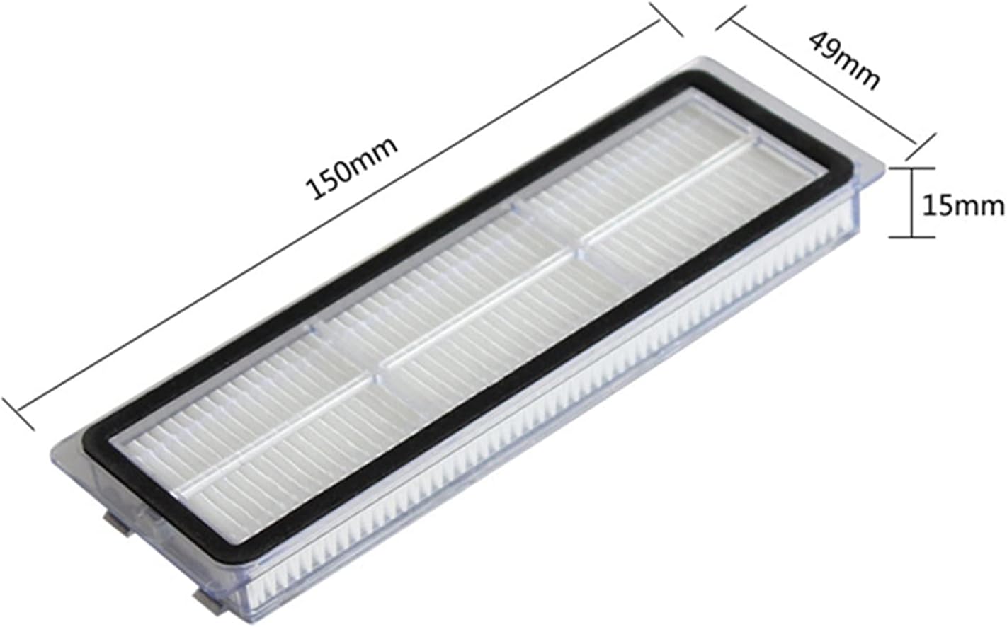 YANGQI yaoqijie Main Black Side Brush Cover Filters Mop Fit for Xiaomi Mijia 1C 2C 1T/STYTJ01ZHM Dreame F9 Robot Vacuum Cleaner Parts Accessories Lasting (Color : 082)