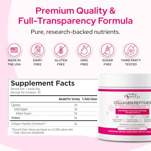Healthy Bones Co Fortibone Collagen
