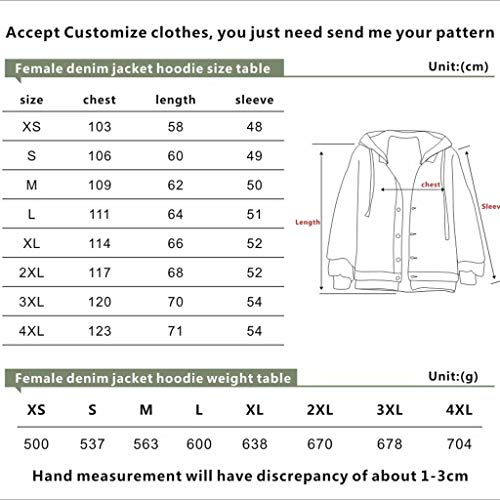 Kpop Rapper Jeans Denim Jacket Love Printed Fashion Sport Hip Hop Hoodies #TOP1