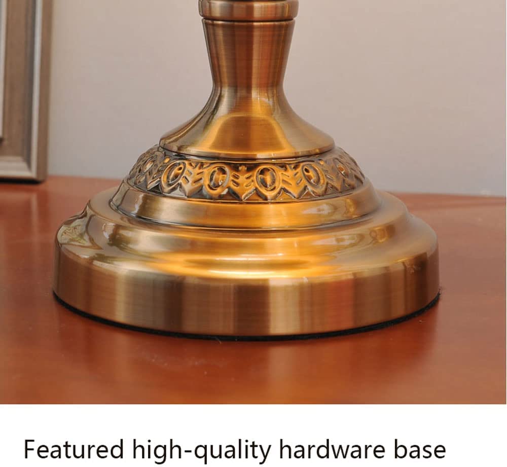 Lampa stołowa Lampy stołowe Lampka stołowa Lampka nocna Amerykańska ceramika Lampka nocna Lampka nocna Nowoczesny dom Metalowa szafka nocna Lampy do sypialni Salon Lampka nocna Lampa biurkowa (Kolo