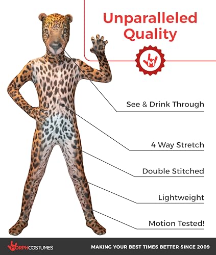 Disfraz infantil de jaguar, guepardo y leopardo miniatura 2