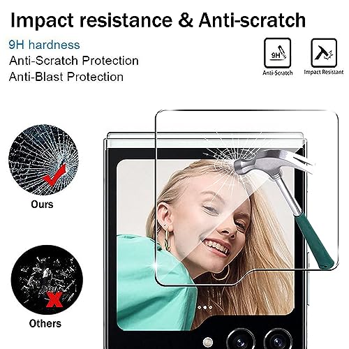 Fitudoos per Samsung Galaxy Z Flip 5 2 Pezzi