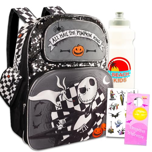 Cartable Disney L'Étrange Noël de monsieur Jack avec grand sac à dos et accessoires