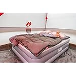 Coleman GuestRest 18" Plush Top Double High Air Mattress Airbed with Integrated Storage System and Carry Bag, Pump Not Included, Queen - Image 2