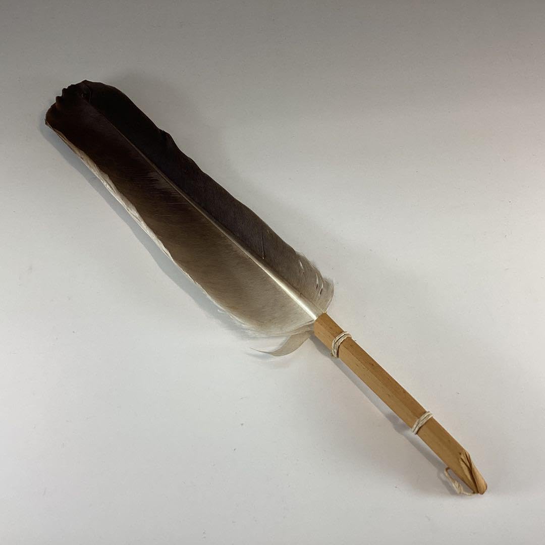 羽箒 羽箒 12枚羽 茶道具 デッサン 木炭画 羽ぼうき 羽根箒 ちりはらい