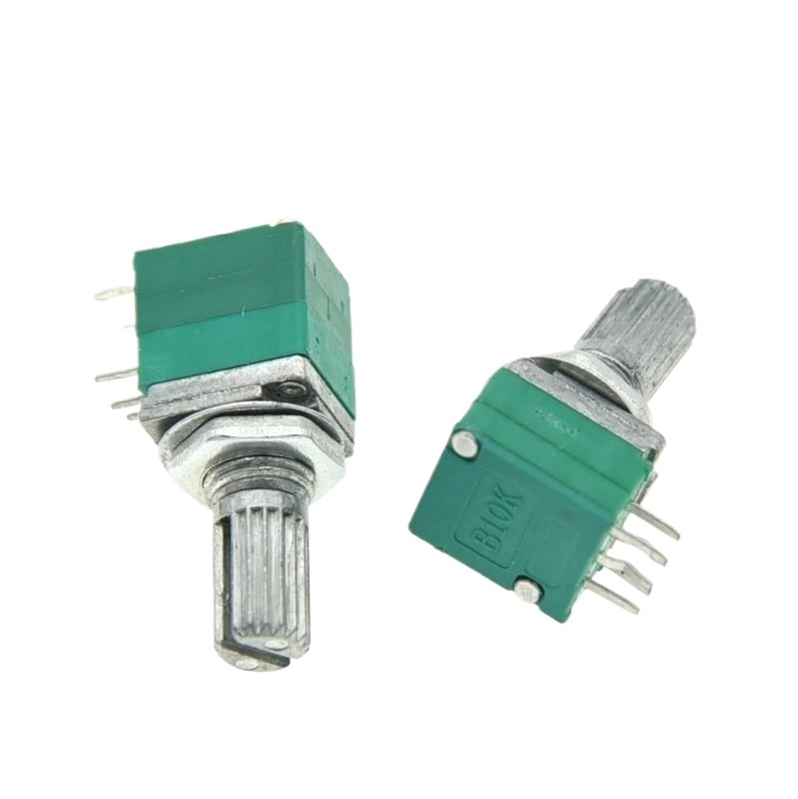 10 potenciómetros RV097NS de 5 pines con un solo enlace, B5K, B10K, B20K, B50K, B100K, B500K(10K Ohm)