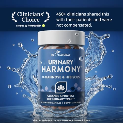 Image of Urinary Harmony D-Mannose Supplement for Urinary Tract Health, 60 Capsules