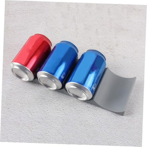 2pcs soporte para botellas de vino apilable de plástico miniatura 4