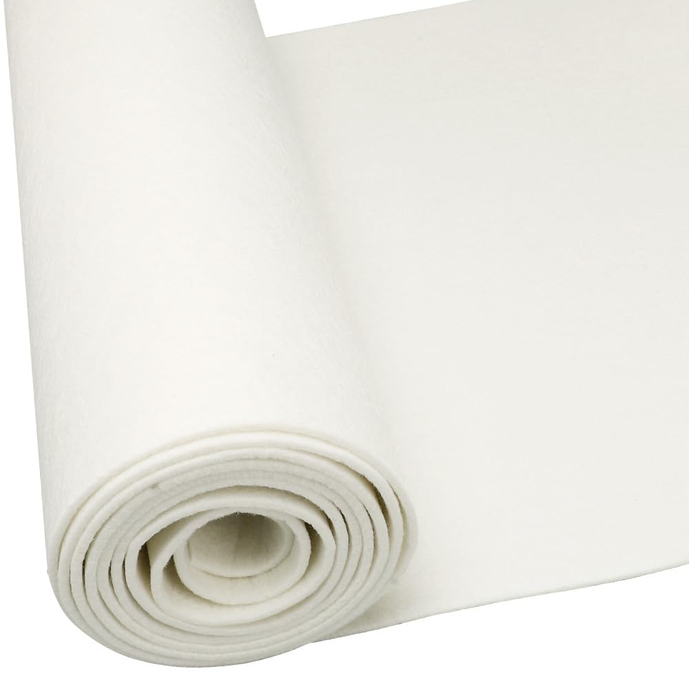 HDKAJL Rouleau De Feutre, 30cm X 250cm X 3mm Tissu En Feutre, Feutrine Adhésive Sac De Crayon, Tapis De Table, Artisanat Patchwork, Jardinage